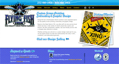 Desktop Screenshot of flyingfishink.com